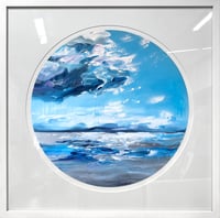 Image 4 of 'Thunderstorm with silver lining' - PRINT framed