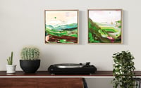 Image 5 of Country no. 38 - diptych, FRAMED