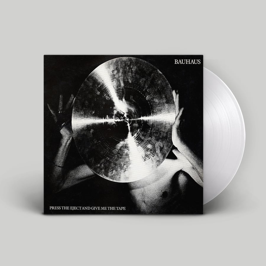 Image of <h4>BAUHAUS</h4><h5>Press Eject And Give Me The Tape LP</h5><h6>White Vinyl</h6>