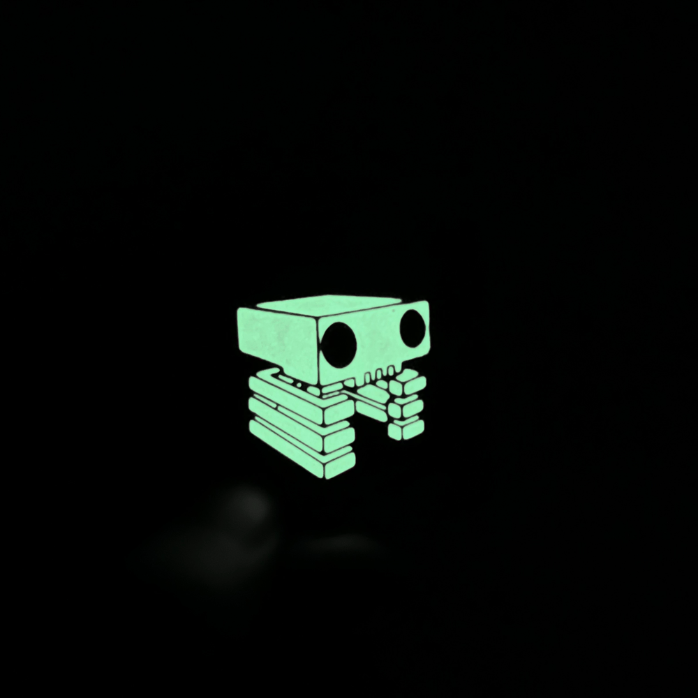 Skelecube pin