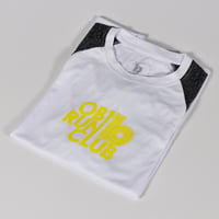 Image 1 of ob1 run club contrast running tee