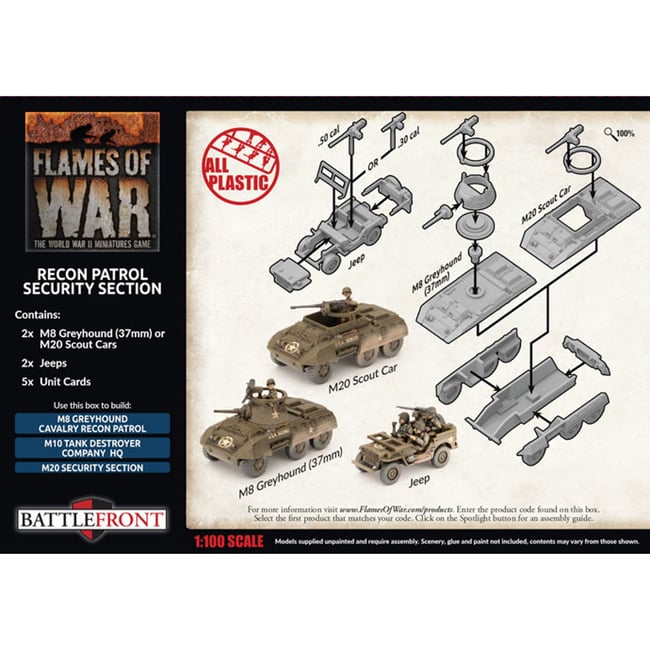 M8 Cavalry Recon Platoon Security Section (UBX79)