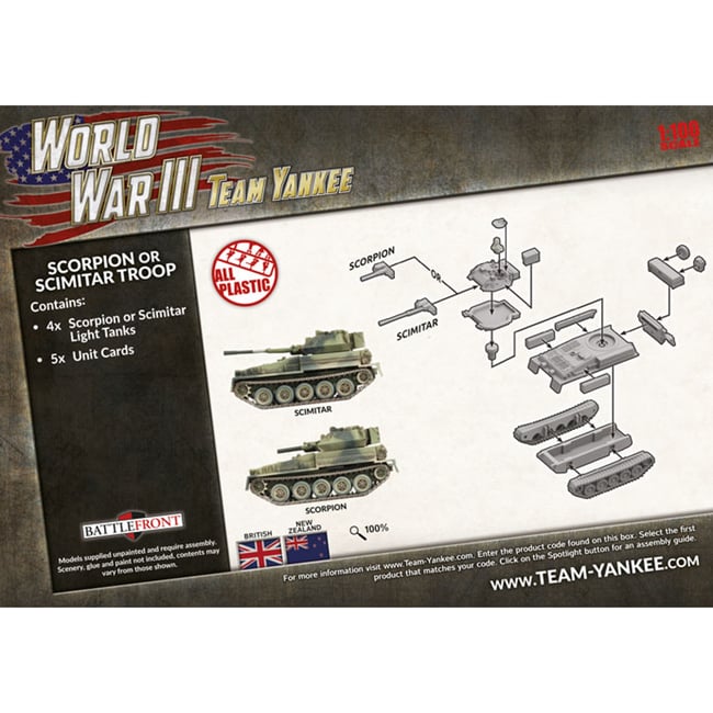 Scorpion or Scimitar Troop (TBBX03)
