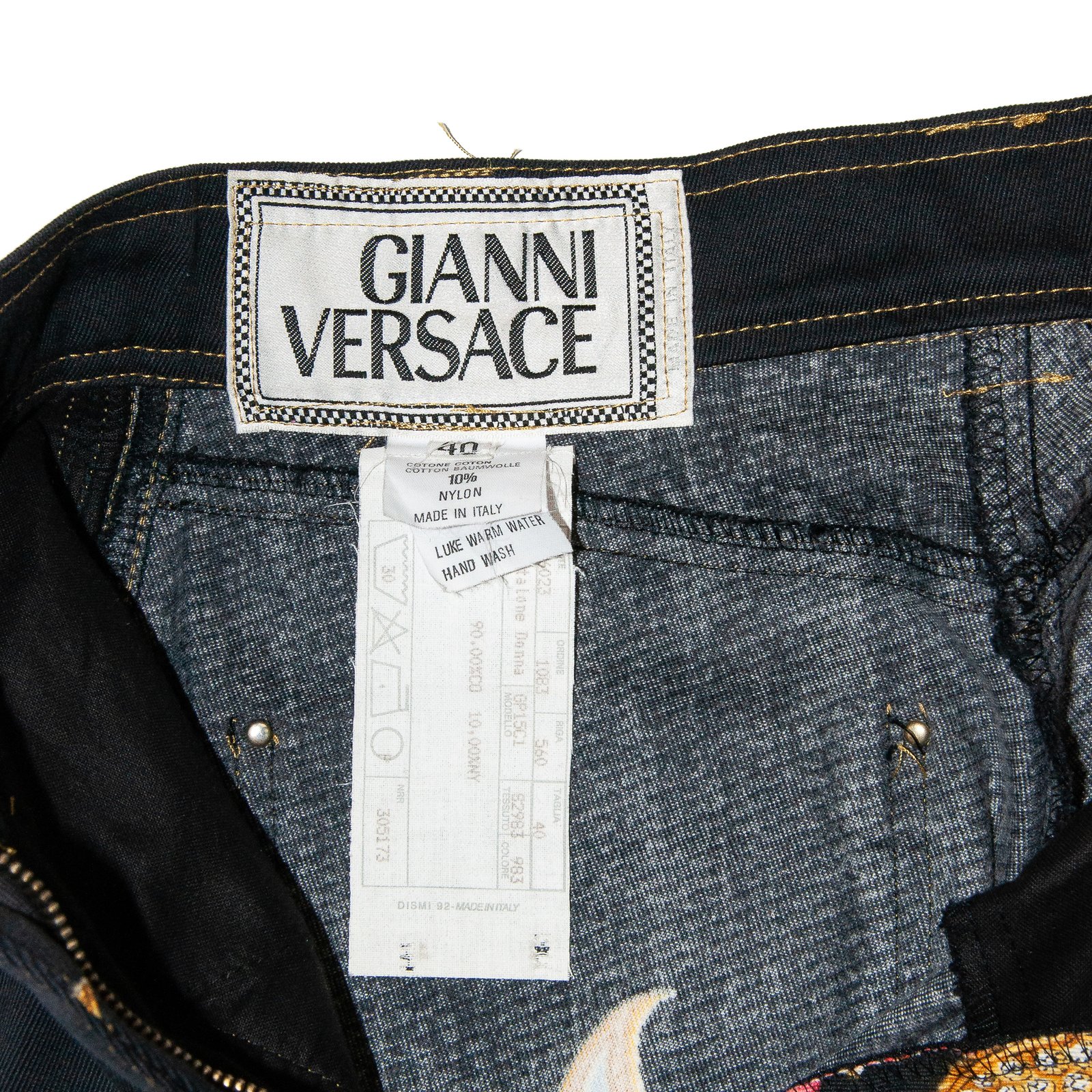 Gianni Versace 1992 Tresors De La Mer Seashells Trousers Gianni Versace 1992 Tresors De La Mer Seashells Trousers