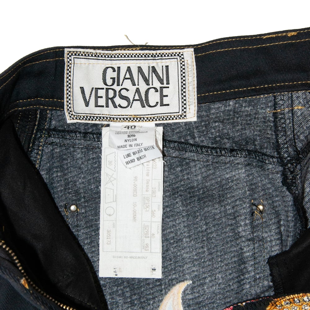 Image of Gianni Versace 1992 Tresors De La Mer Seashells Trousers