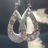 Image 2 of clay earrings in basic shapes no resin