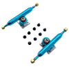 LC BOARDS FINGERBOARD INVERTED KINGPIN 34MM TRUCKS BLUE NEON 