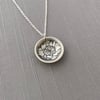 Sterling Silver ‘Bowl of Beauty’ Peony Necklace