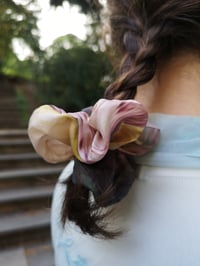 Image 3 of Morning Journey (continuity of change) scrunchie 5