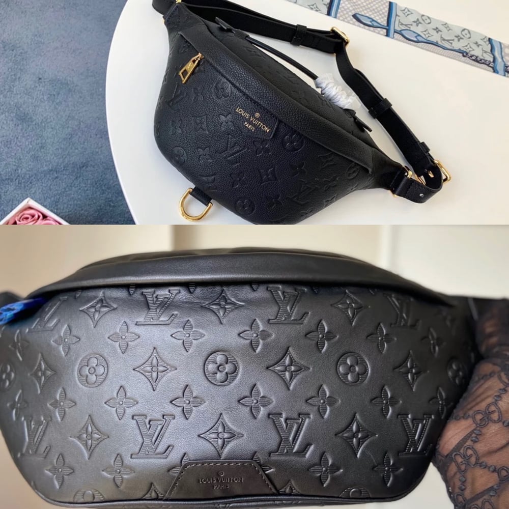 Black Lv bumbag