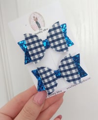 Gingham Sparkles Piggies