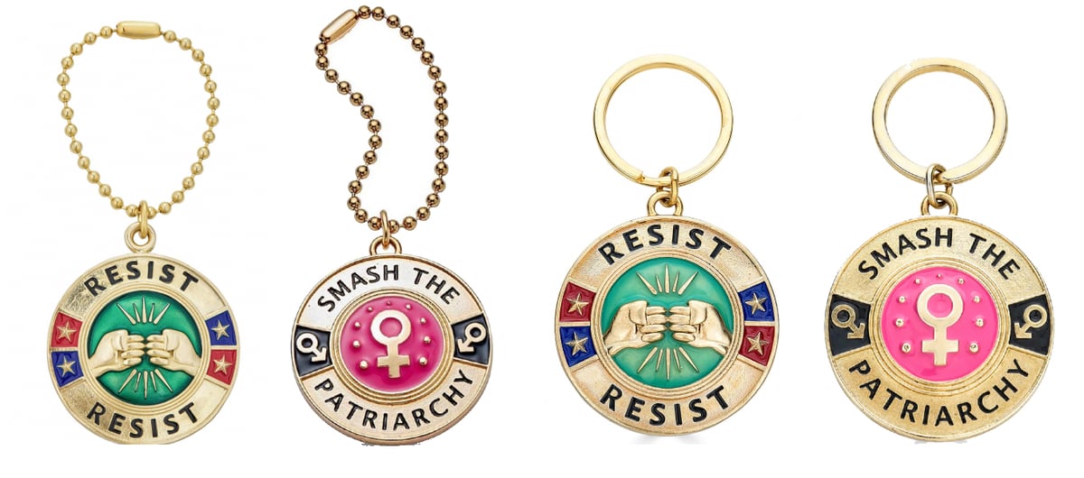 Image of Passionate Protest Pins, Necklaces, Keychains, Bag Jewelry