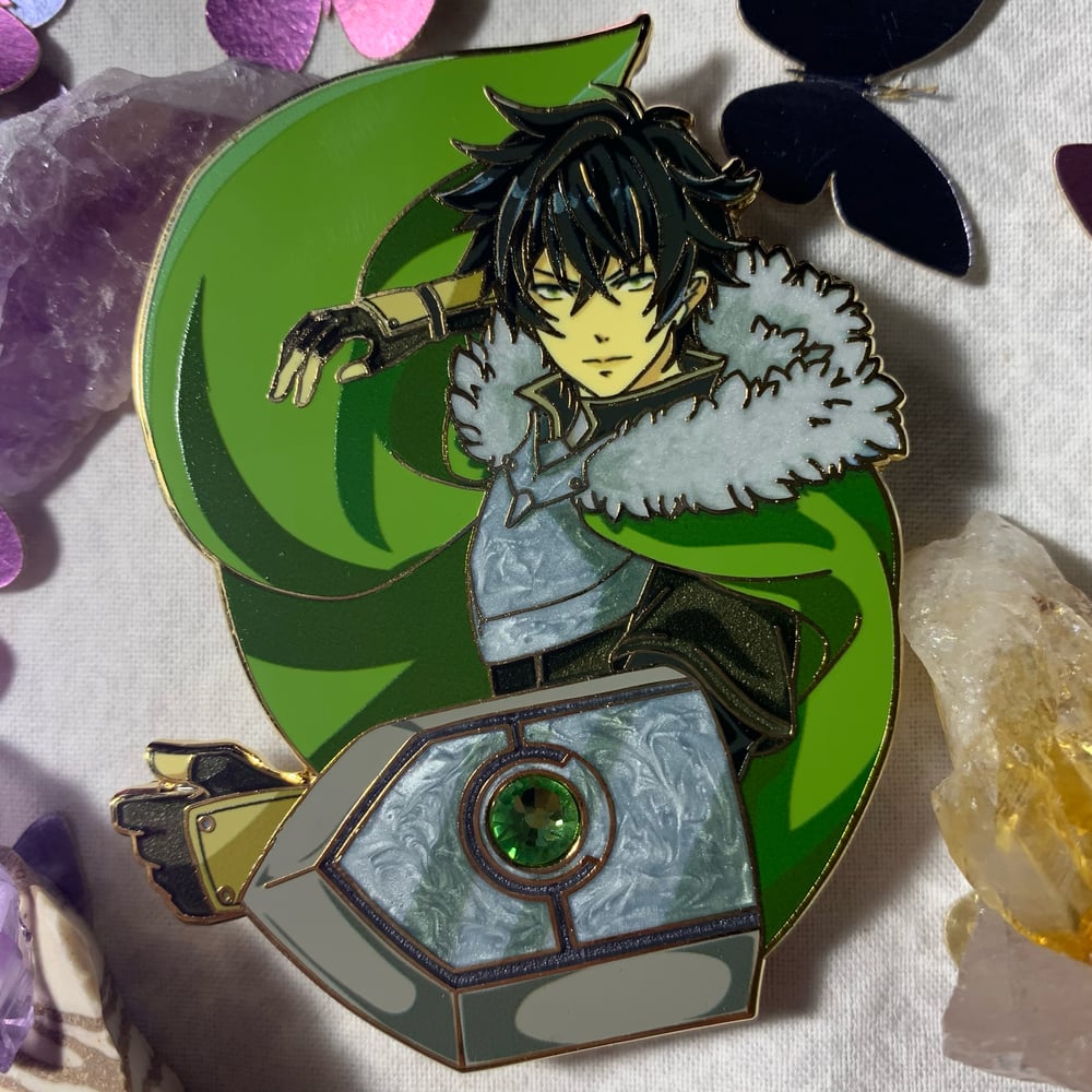 Shield Husbando Pin