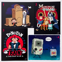 66% off Prints! Only $5.00 Each!! Expecto Pretendum, Mononoke time, Pokemon Train, Zombie gameboy!