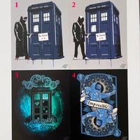 66% off Prints! Only $5.00 Each!! Banksy Dr. 10, Banksy Dr. 11, Wibbly wobbly, Impossible Astronaut!