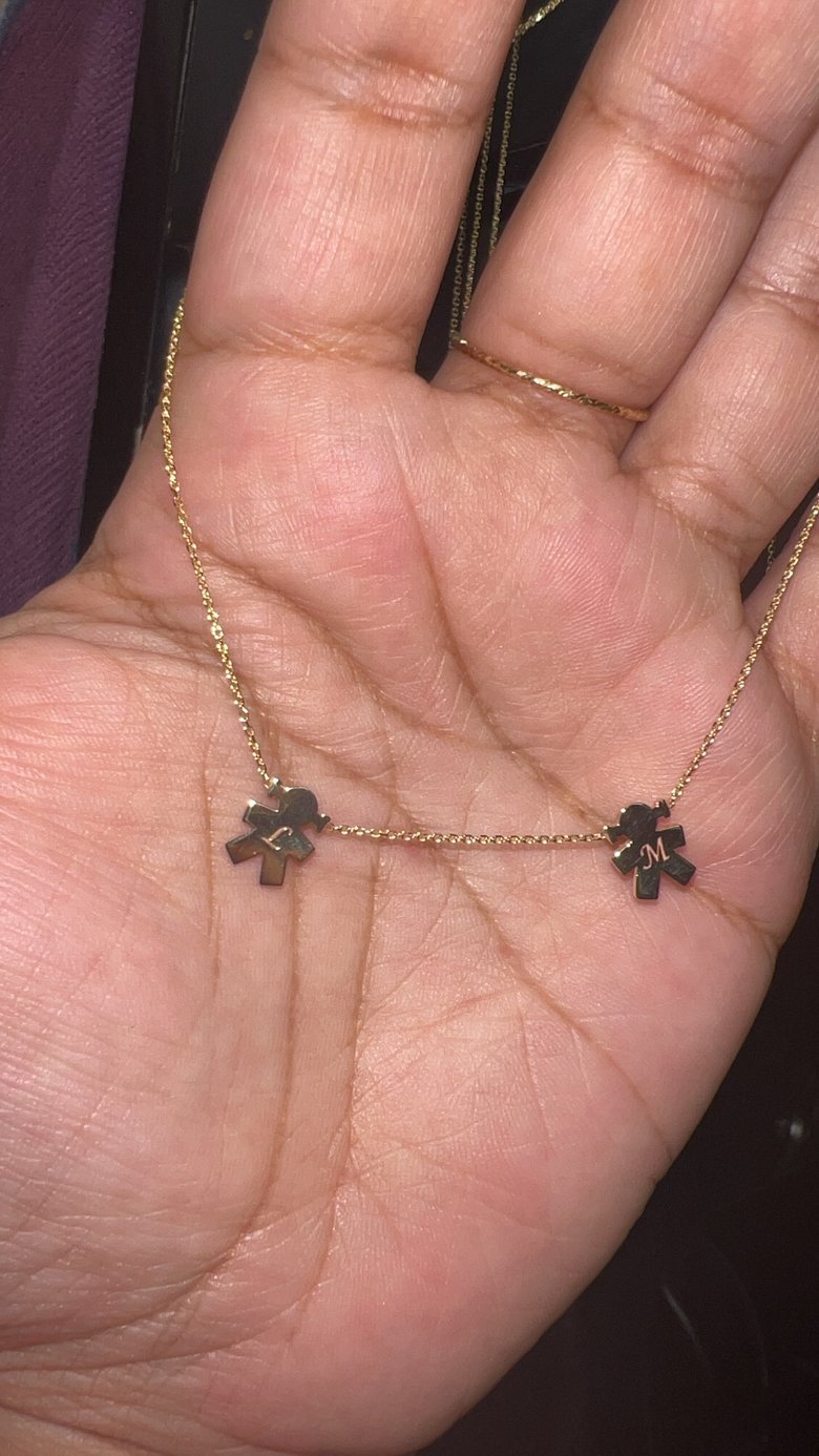 Image of Love My Children Necklace (custom pls read description)