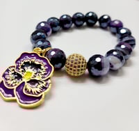 Image 4 of Violet Charm Bracelet
