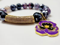 Image 5 of Violet Charm Bracelet