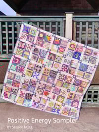 Image 3 of 100 block - Positive Energy Quilt Block Sampler