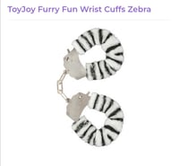 Image 1 of Toy Joy Furry Handcuffs