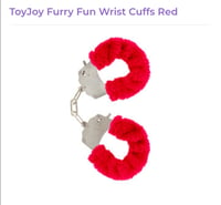 Image 2 of Toy Joy Furry Handcuffs