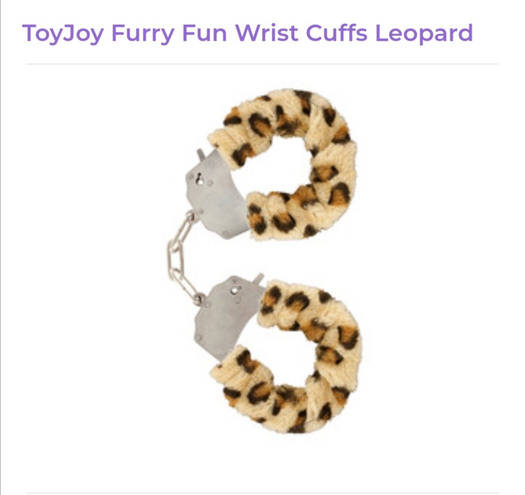 Image of Toy Joy Furry Handcuffs