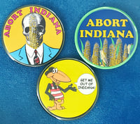 Image 1 of Abort Indiana Buttons With Benefits