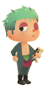 Image 1 of Zoro ACNH Sticker