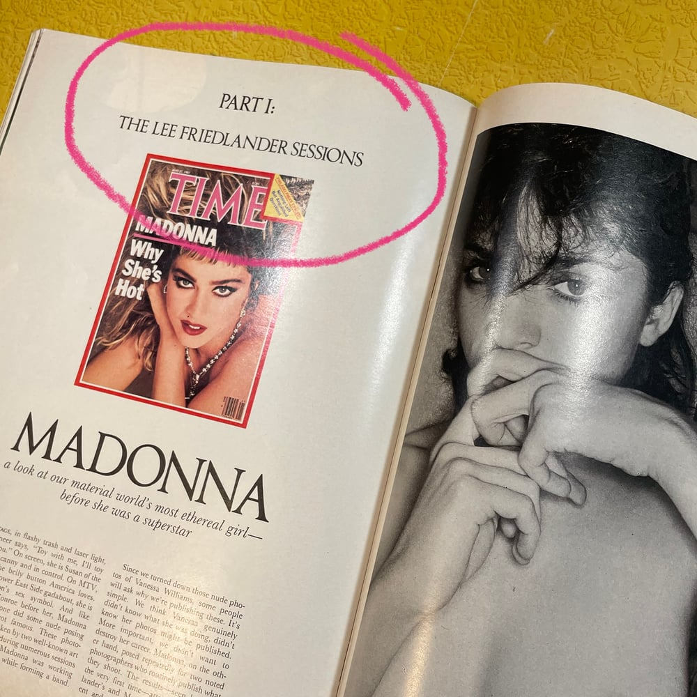 Magazine: Playboy - September 1985 w/ Madonna (Lee Friedlander Sessions)