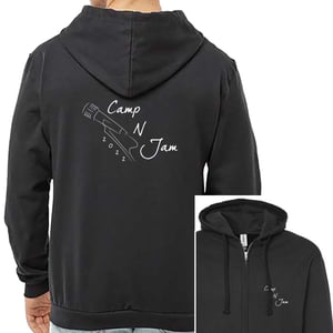 Image of Zip Hoodie - Black