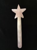 Rose Quartz Star Wand