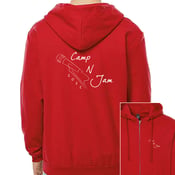 Image of Zip Hoodie - Red