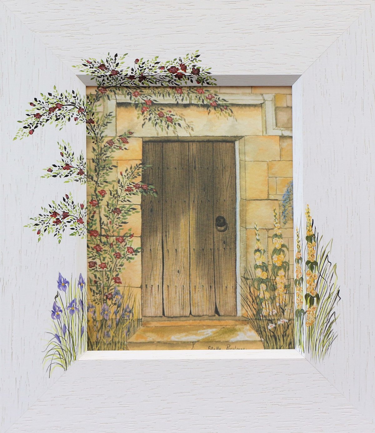 Image of Closed Cotswold Door 7949 - Open Edition Prints Doors Collection.