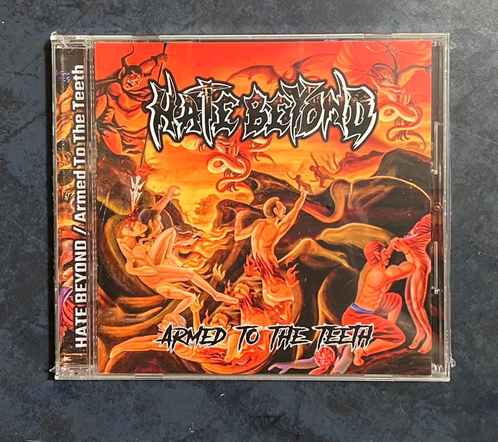 HATE BEYOND - ARMED TO THE TEETH jewel case