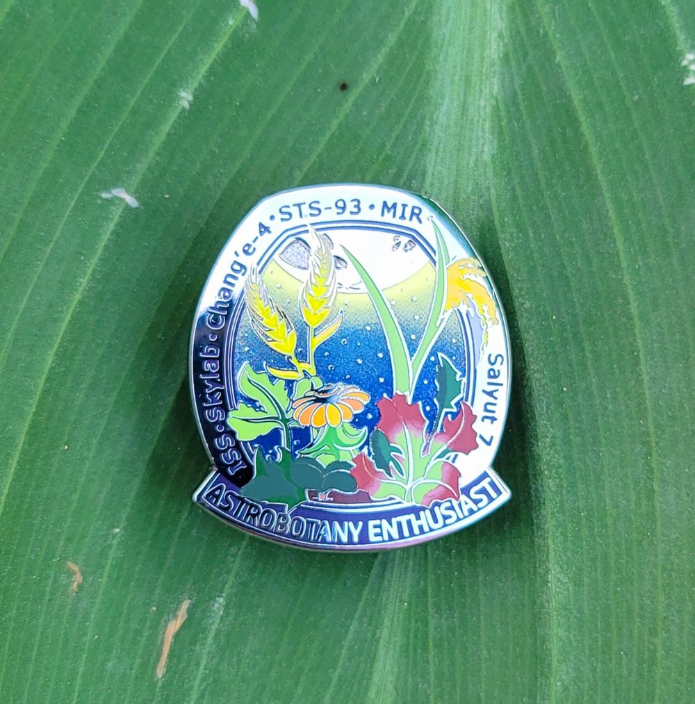 Astrobotany Enthusiast Pin