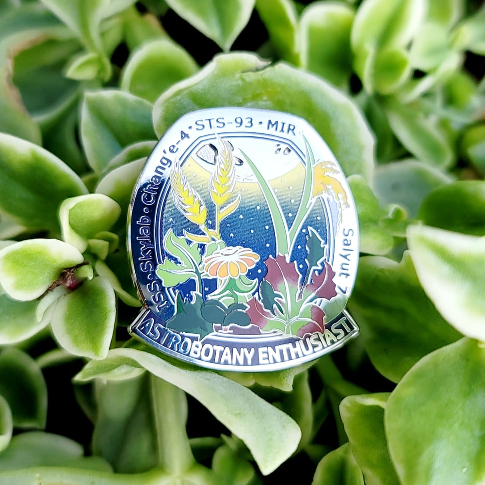 Astrobotany Enthusiast Pin