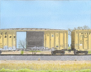 Freight Train #3 Print