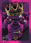King Panther #017 Romidion Trading Card