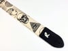 All Seeing Eye Guitar Strap -  Skull Guitar Strap - Brain Guitar Strap - Double Padded - Comfortable