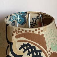 Image 5 of 'Clouds' Vintage Fabric Lampshade (10 inch)