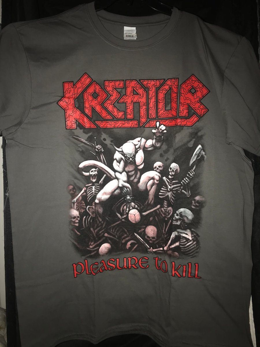 kreator pleasure to kill shirt