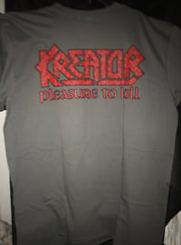 Image 2 of Kreator Pleasure to Kill T-Shirt
