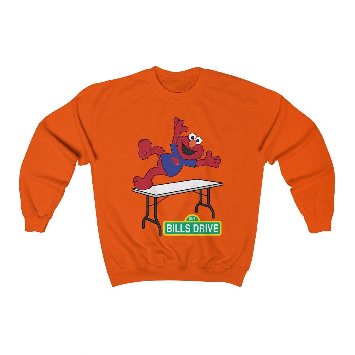 Elmo Mafia Unisex Heavy Blend Crewneck Sweatshirt | Buffalo