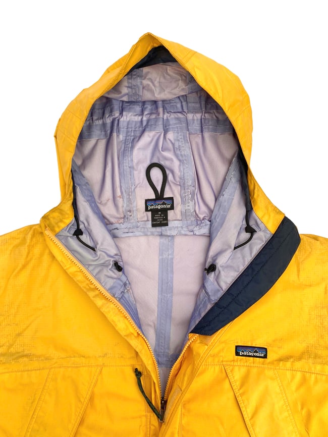 Vintage Patagonia Super Alpine Jacket Yellow WAY OUT CACHE