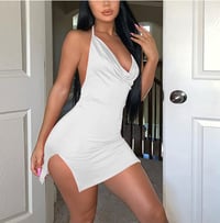 Image 2 of Halter Backless Dress