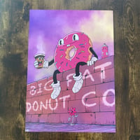 Image 1 of Donut Man Print - A3