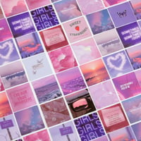Pink Aesthetic Stickers - 46 PCS