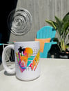 Custom "90s Venice" Pet Mug