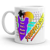 Custom "90s Venice" Pet Mug