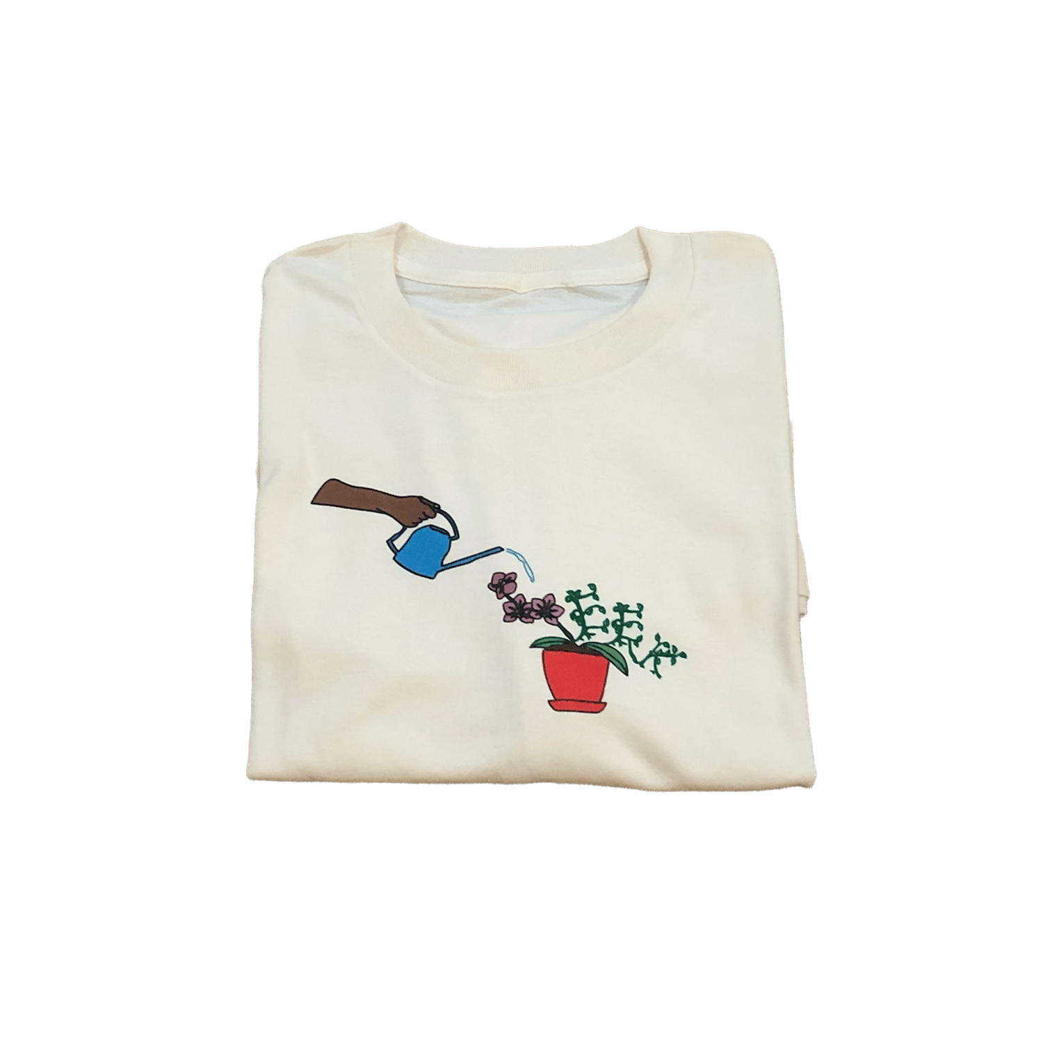 Image of Orchids Tee - Cream